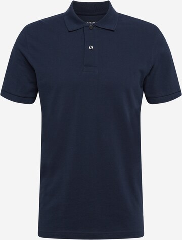 T-Shirt 'Neo' SELECTED HOMME en bleu : devant