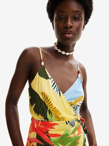 Desigual - Vestido de praia em mistura de cores