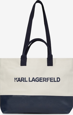 Karl LagerfeldShopper torba - bež boja: prednji dio