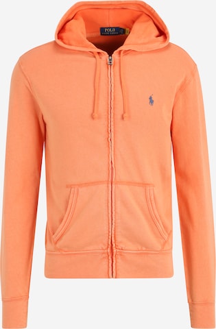 Polo Ralph Lauren Bluza rozpinana w kolorze pomarańczowy: przód