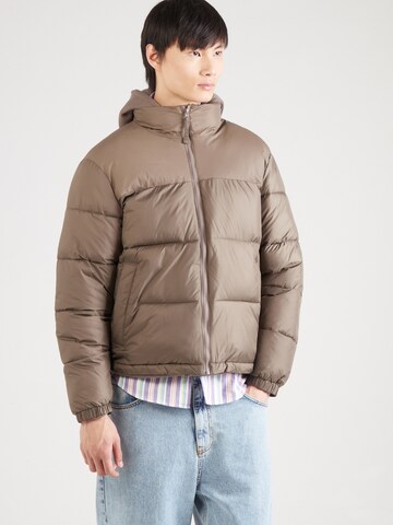 HOLLISTER Between-season jacket in Brown: front
