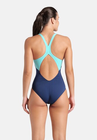 ARENA Bustier Badeanzug 'DREAMHLINE' in Blau