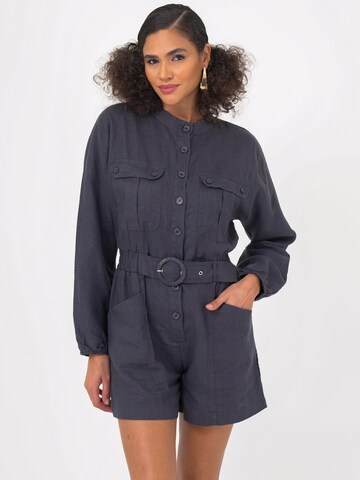 FRESHLIONS Jumpsuit 'Jade' in Blue: front