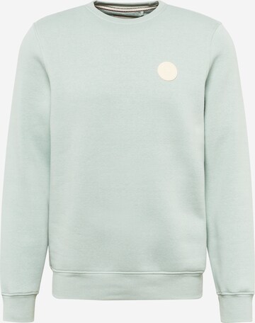 BLEND Sweatshirt in Green: front