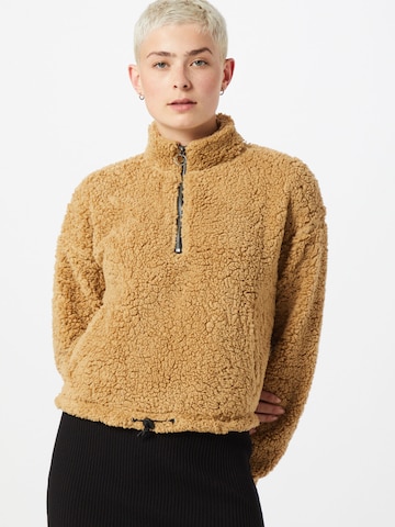 Noisy may Sweatshirt in Beige: front