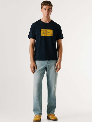T-Shirt 'Suen' Pepe Jeans en bleu