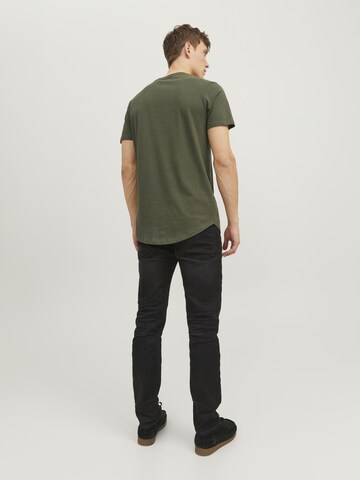 JACK & JONES Regular fit Μπλουζάκι 'Noa' σε πράσινο