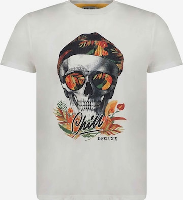 T-Shirt 'JEK' Deeluxe en blanc : devant