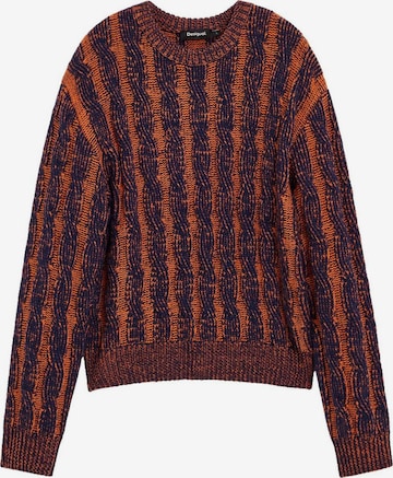 oranžinė Desigual Megztinis: priekis