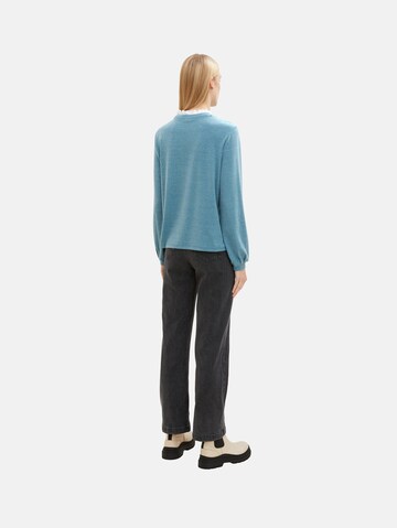 TOM TAILOR Sweatshirt in Blau