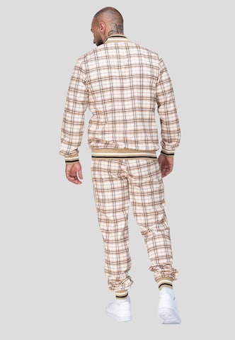 LONSDALE Sweat suit 'Camross' in Beige