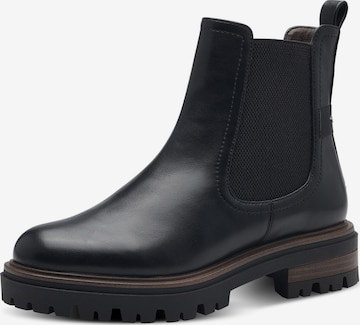 TAMARIS Chelsea Boots in Black: front