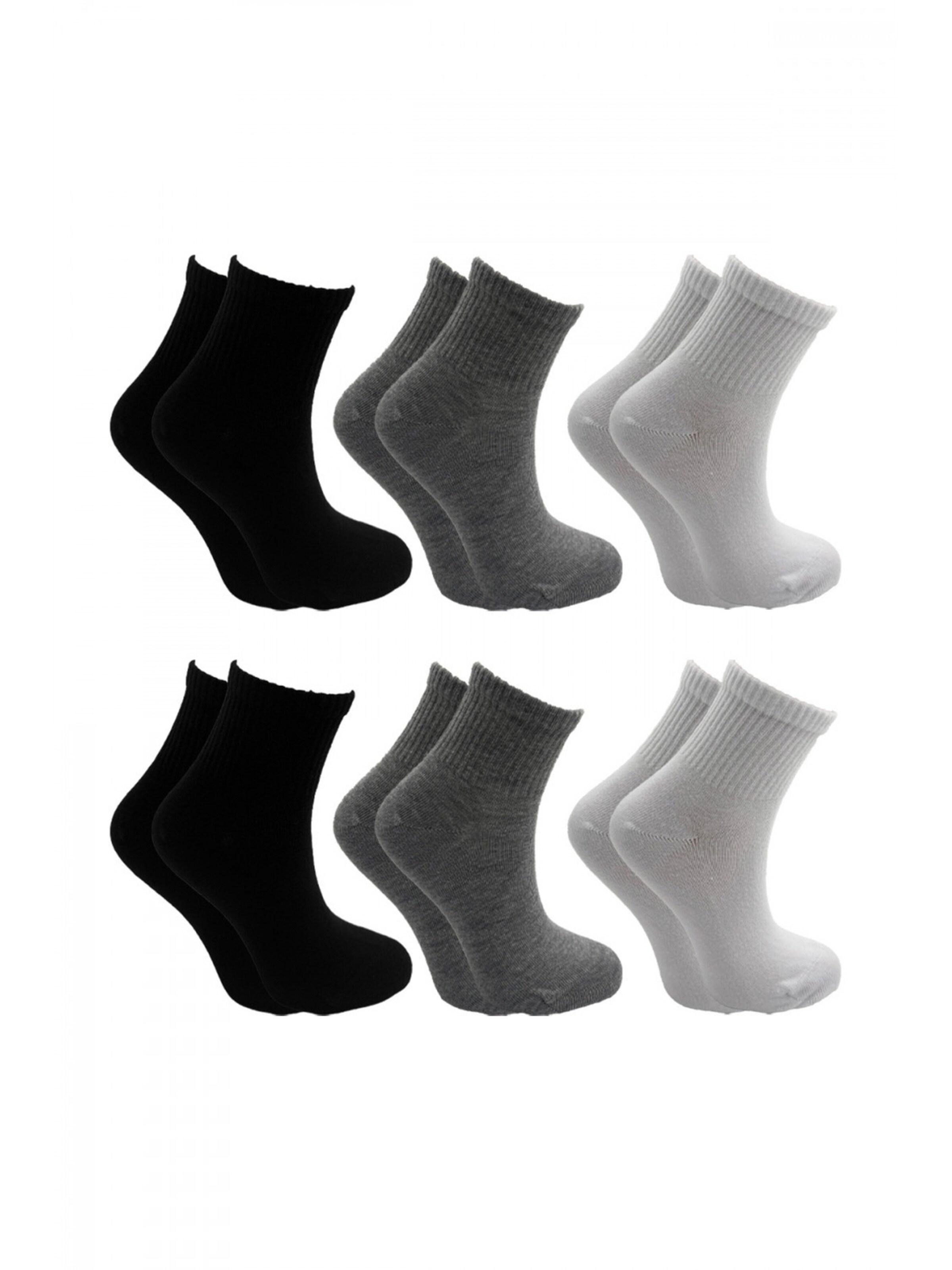 El Sueno Sokken 'Quarter Sportsocken' in Gemengde kleuren: voorkant