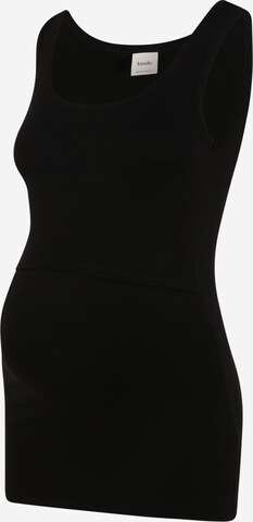 BOOB Top in Zwart: voorkant