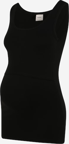 BOOB Top (GOTS) in Schwarz: predná strana