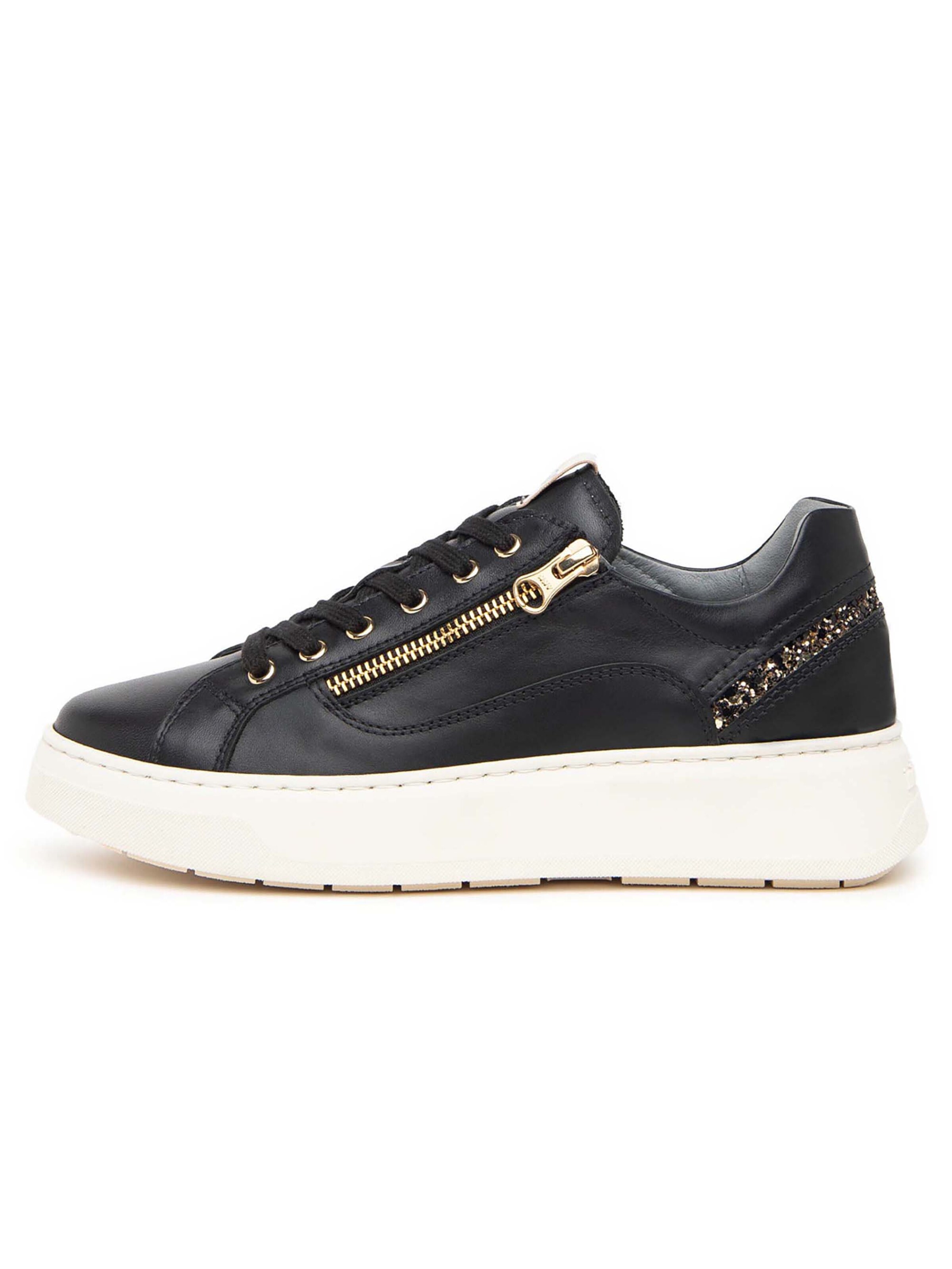 Nero Giardini Sneakers laag ' T. Glitzer ' in Zwart: voorkant