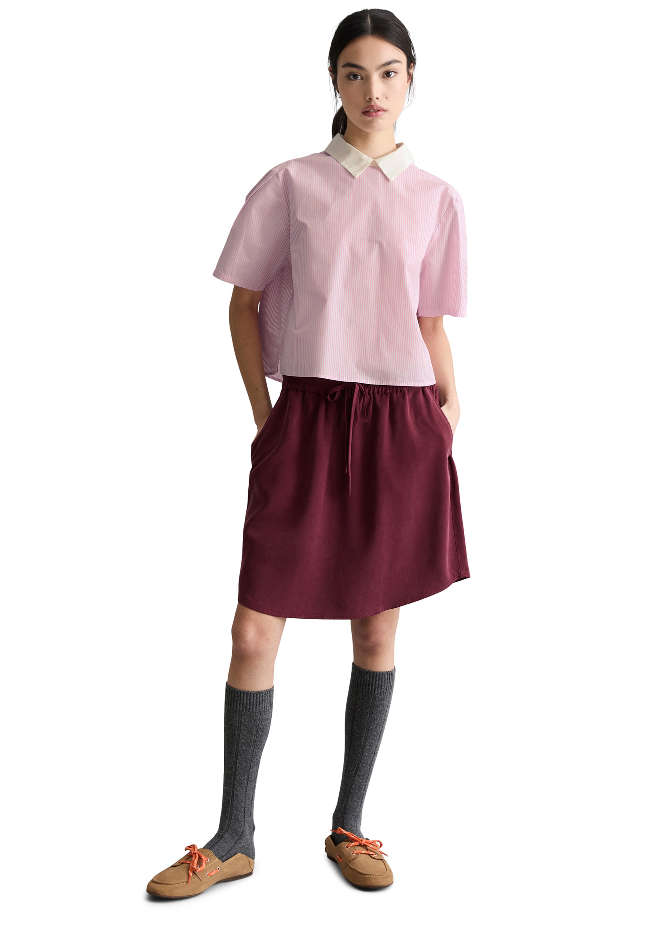 Marc O'Polo DENIM Blouse in Pink