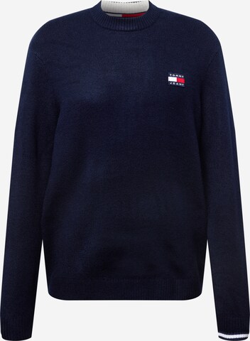 Tommy Jeans Sweater in Blue: front