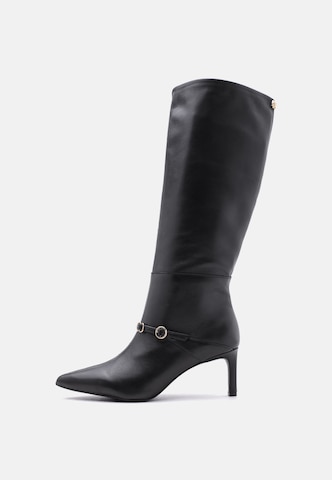 HUGO Stiefel 'Devany' in Schwarz: Vorderseite
