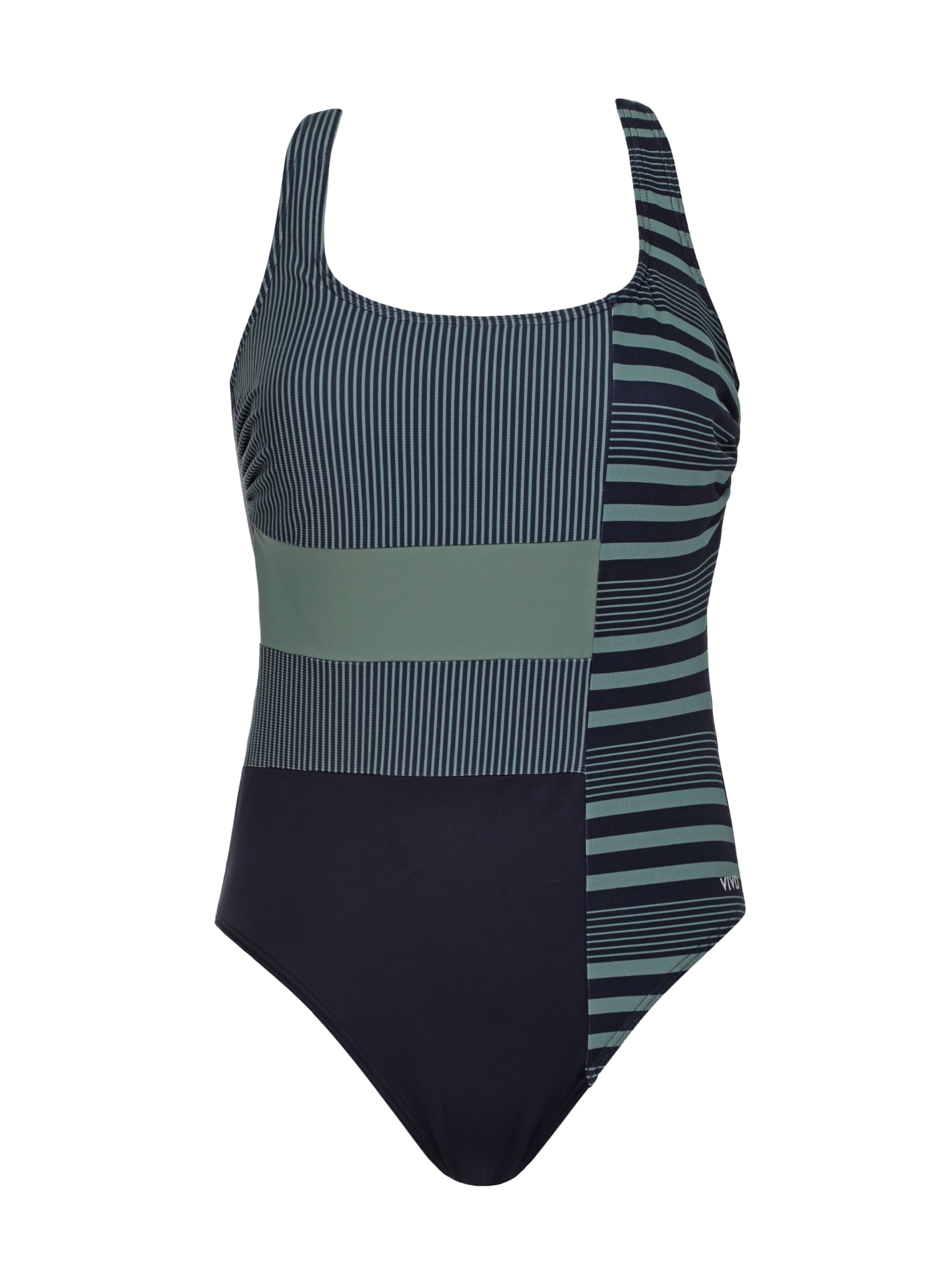 VIVIDBustier Jednodijelni kupaći kostim - plava boja: prednji dio