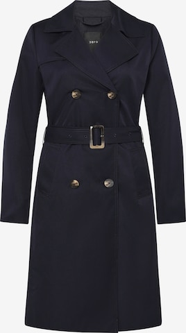 zero Between-seasons coat in Blue: front