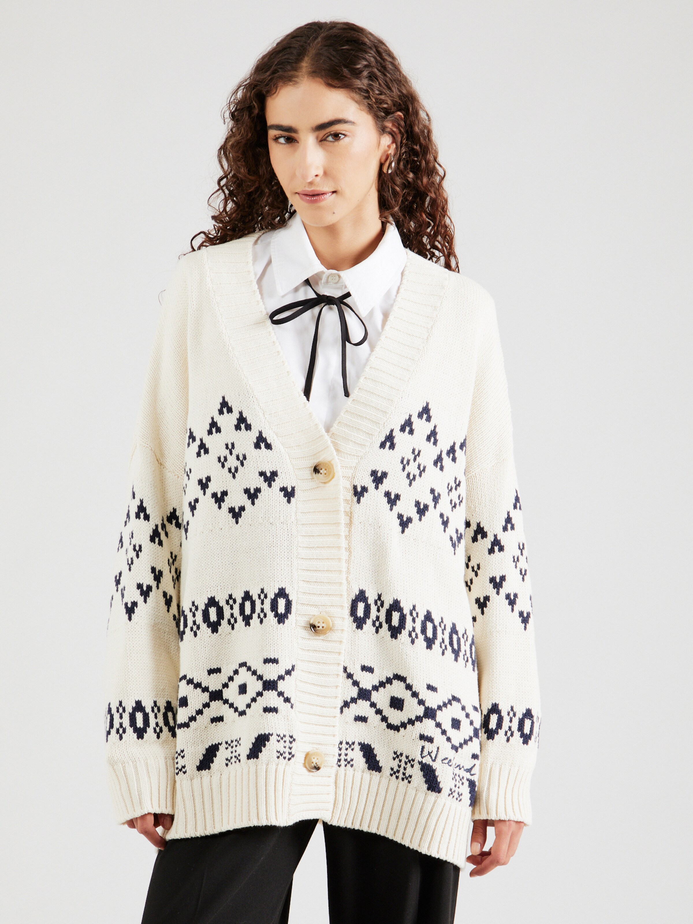 Weekend Max Mara Knit Cardigan ACACIA in Off White ABOUT YOU