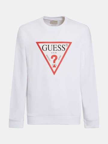 GUESS Sweatshirt 'Audley' in White