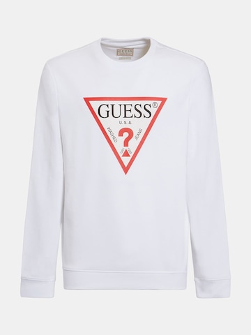 GUESS Sweatshirt 'Audley' in Weiß