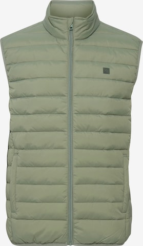 !Solid Vest 'SÖRENSON' in Green: front