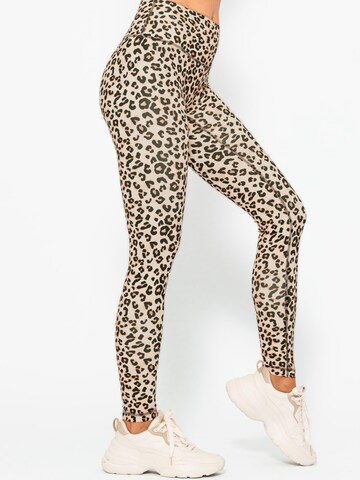SASSYCLASSY Skinny Leggings i beige