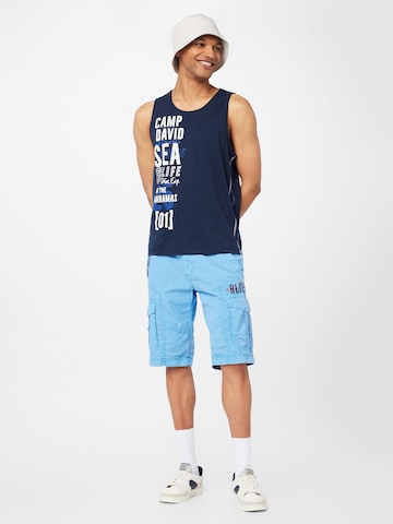 CAMP DAVID Regular Cargo trousers in Blue