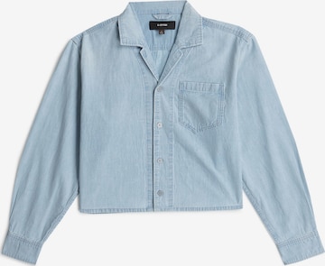 G-STAR Shirt 'Resort Boxy Relaxed Shirt' in Blue: front