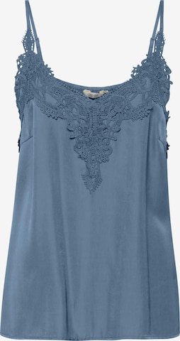 mėlyna Cream Palaidinė be rankovių 'CRAnna': priekis