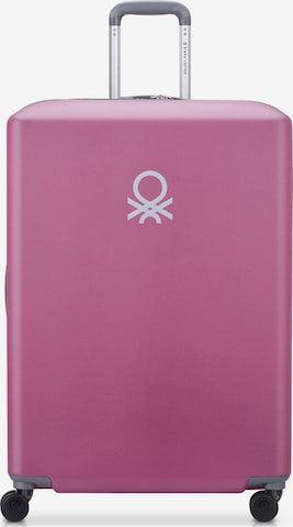 Delsey Paris Trolley in Roze: voorkant