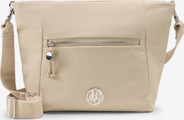 JOOP! Jeans - Mala de ombro 'Kaja' em bege: frente