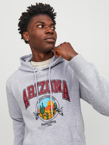 JACK & JONES Sweatshirt 'Bradley Mitch' in Grau