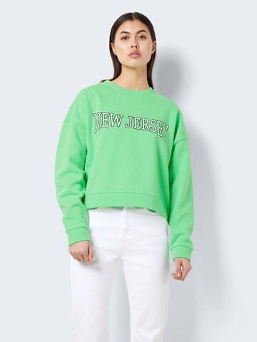 Noisy may Sweatshirt 'MARYA' in Grün: predná strana