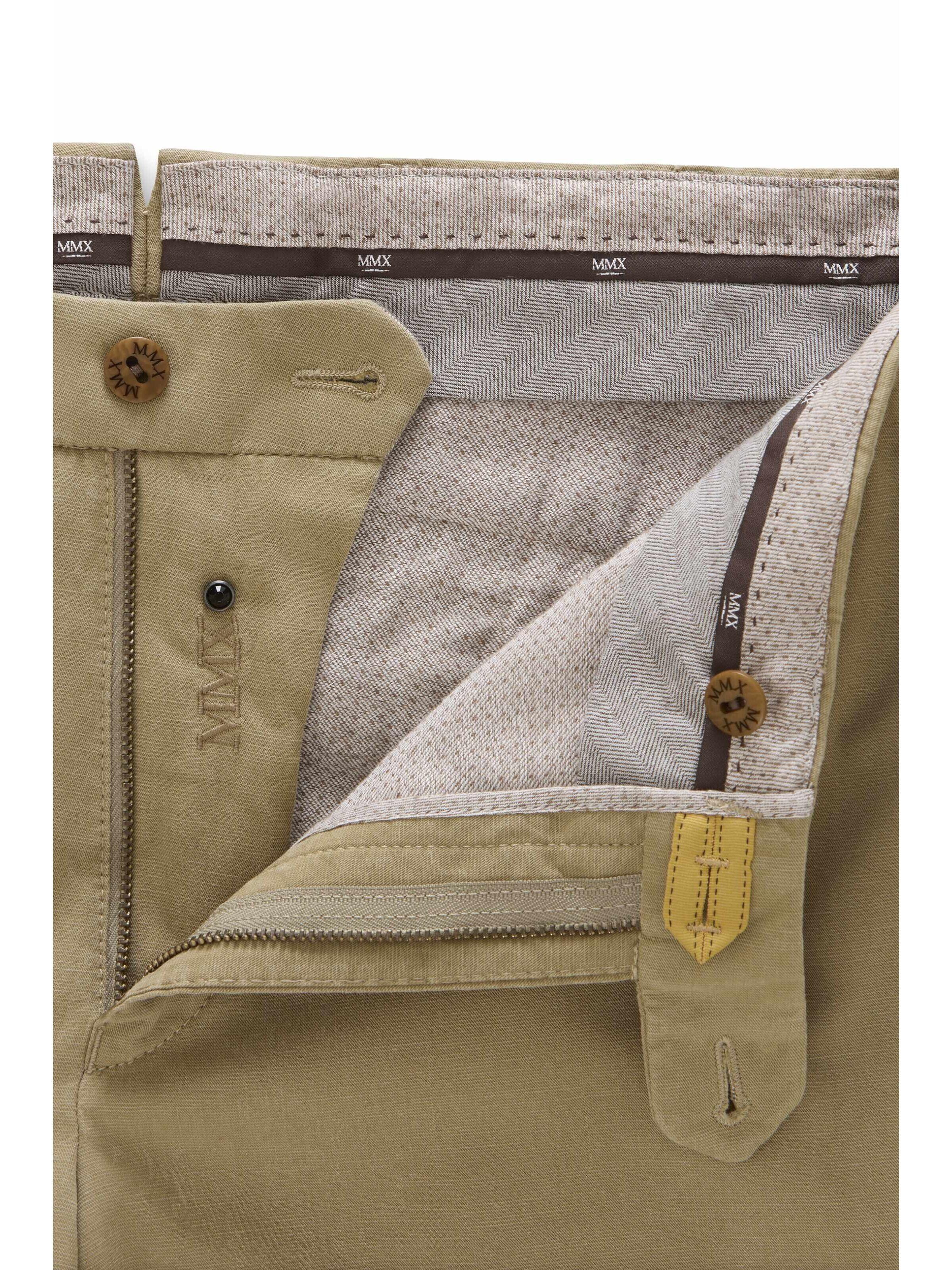 MMX Germany Regular Chino trousers in Beige: front