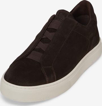 Marc O'Polo - Zapatillas deportivas bajas en marrón: frente