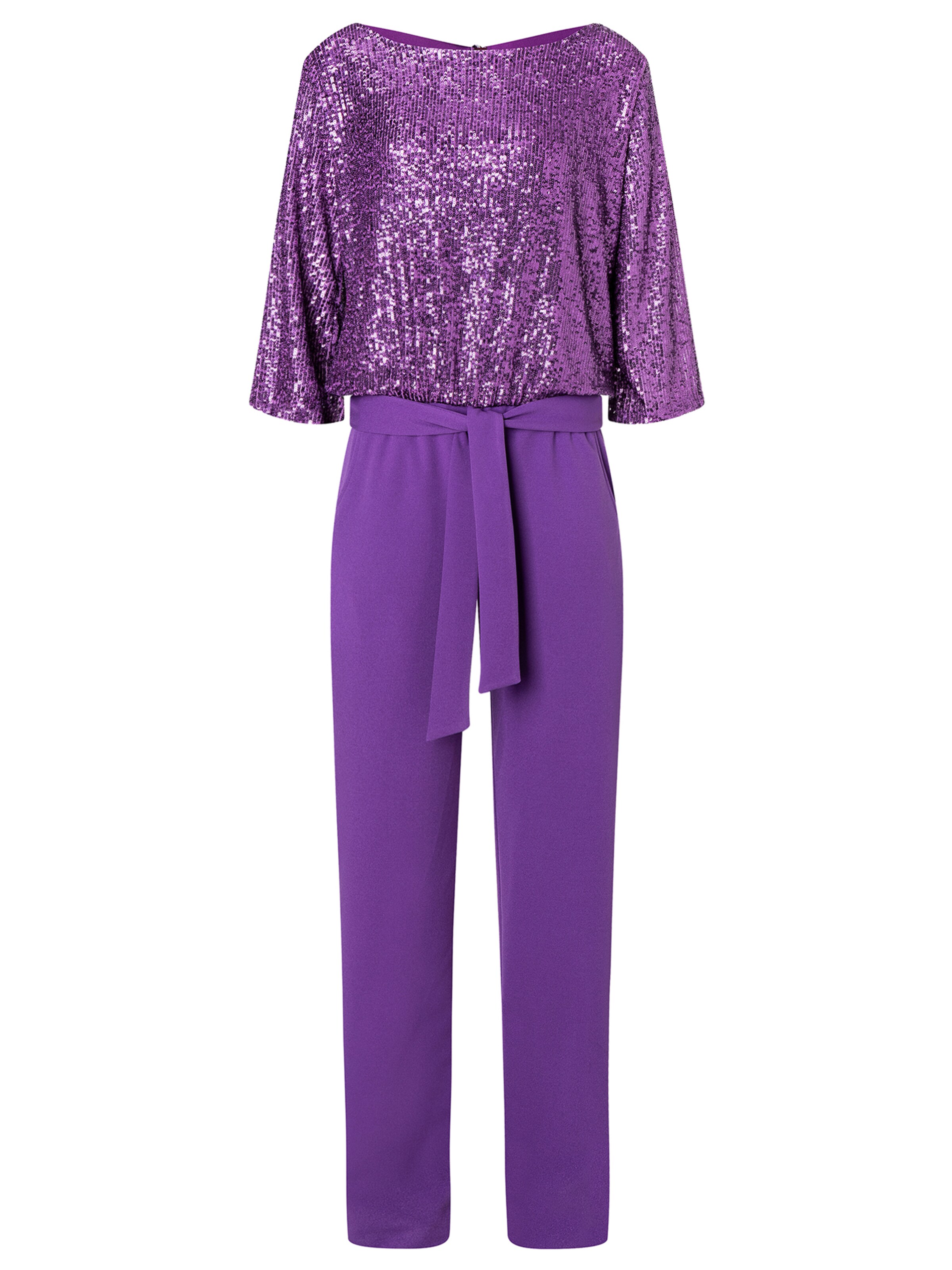 Ana Alcazar Jumpsuit 'Salkia' in Purple: front