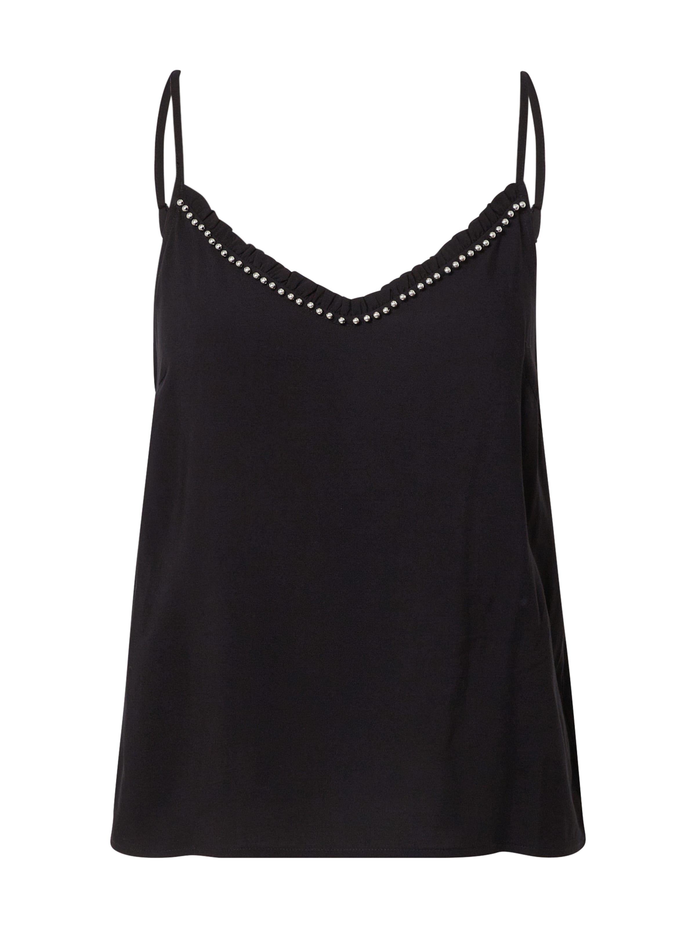 ABOUT YOU Top 'Leslie' in Black: front