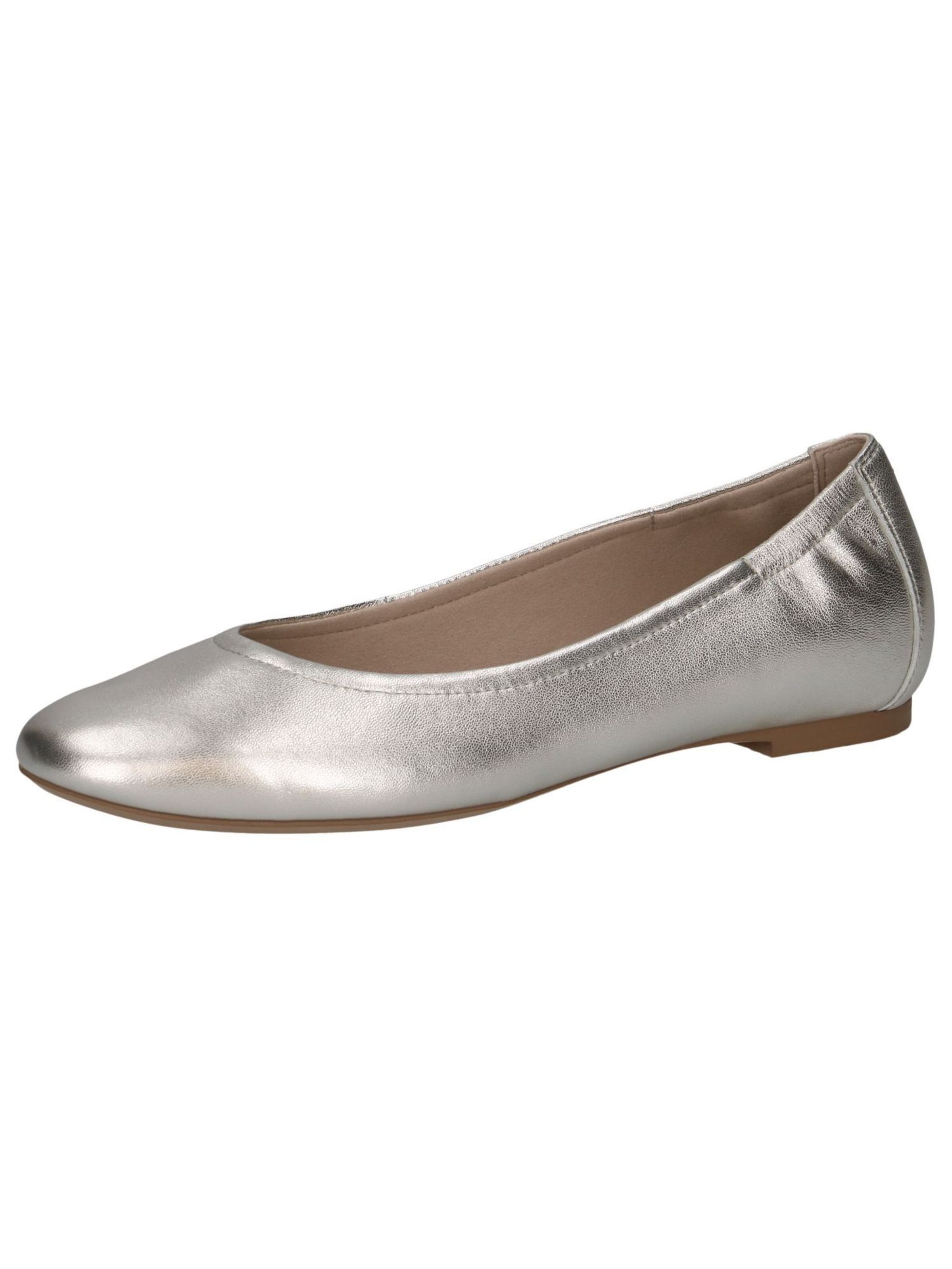 CAPRICE Ballerina in Zilver: voorkant