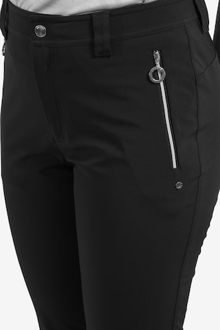 LUHTA Slim fit Workout Pants 'Elisenvaara' in Black