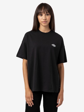 DICKIES T-shirt 'Summerdale' i svart: framsida