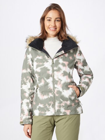 ROXY Outdoor Jacket 'JET SKI' in Green: front