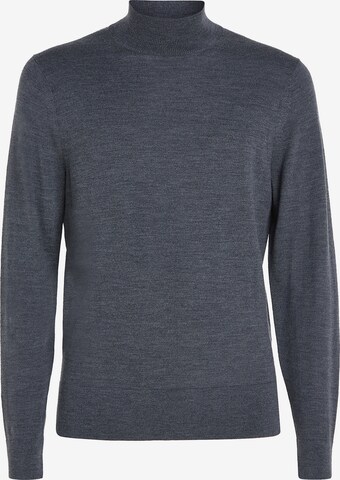 Pull-over Calvin Klein en gris : devant