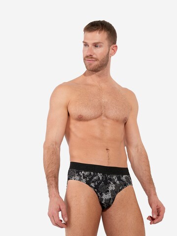 Slip ' Fairmont Mini Briefs ' HOM en gris : devant