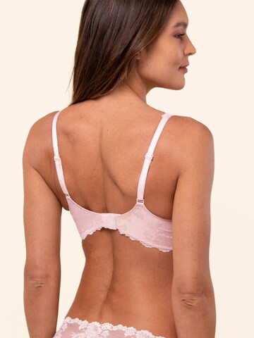 Royal Lounge Intimates Bustier BH 'Royal Dream' in Roze