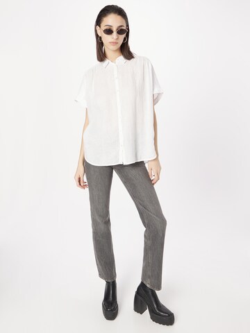 REPLAY Bluse in Weiß