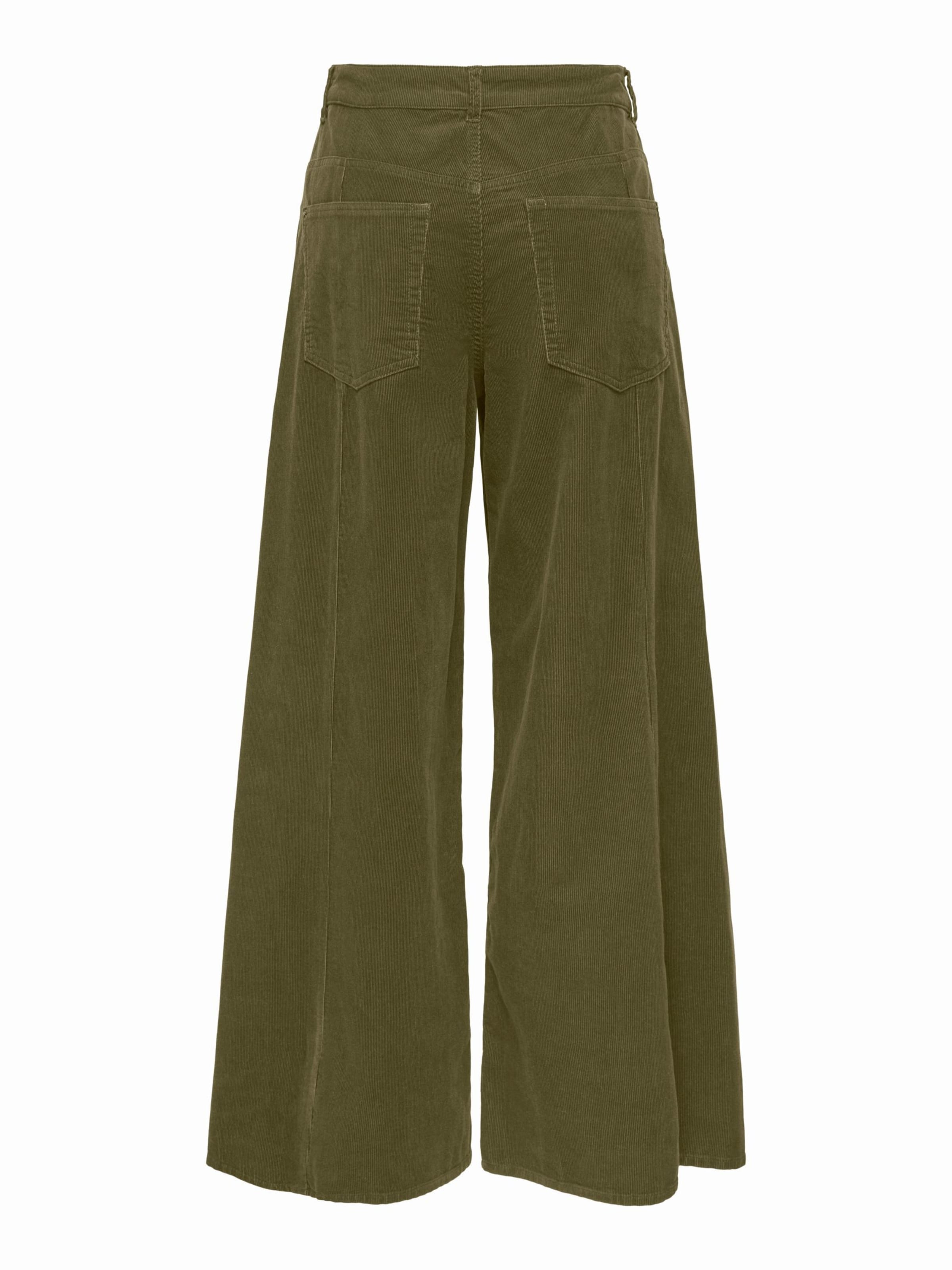ONLY - Pierna ancha Pantalón 'NESSA' en verde